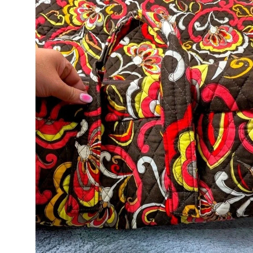 Vera Bradley ~ Quilted Cotton Hanging Garment Bag ~ Puccini Pattern ~ 48x24